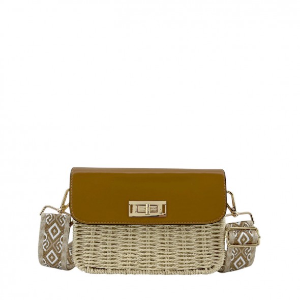 Bolso Bandolera Rafia